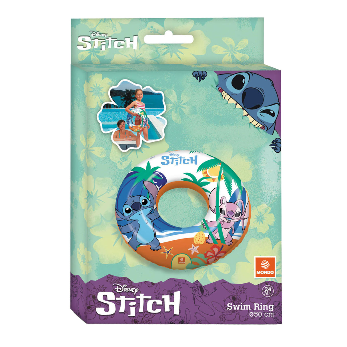 Mondo-Schwimmringstich, 50 cm