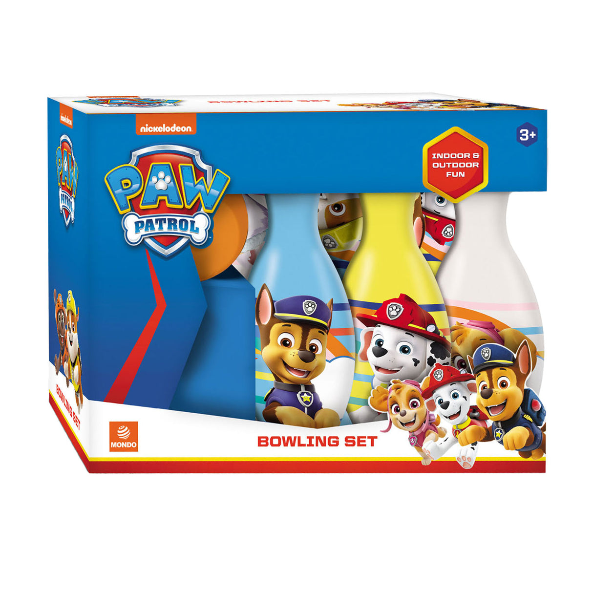 Mondo Bowling Set Paw Patrol, 7dlg.