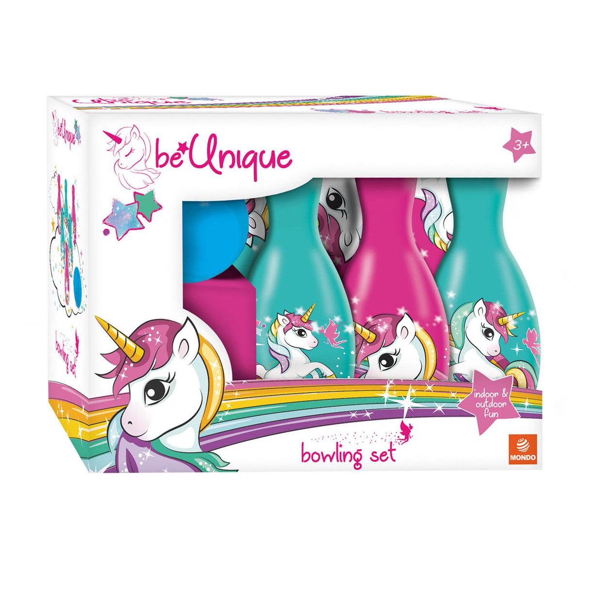 Mondo bowling set unicorn, 7dlg.