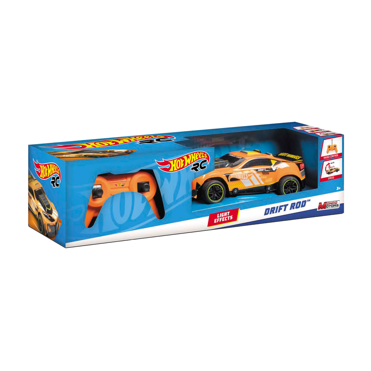 Hot Wheels Mondo Motors RC Bestuurbare Auto Drift Rod