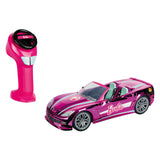 Mattel Mondo Motors RC Kontrollerbar bil forkrommet rosa