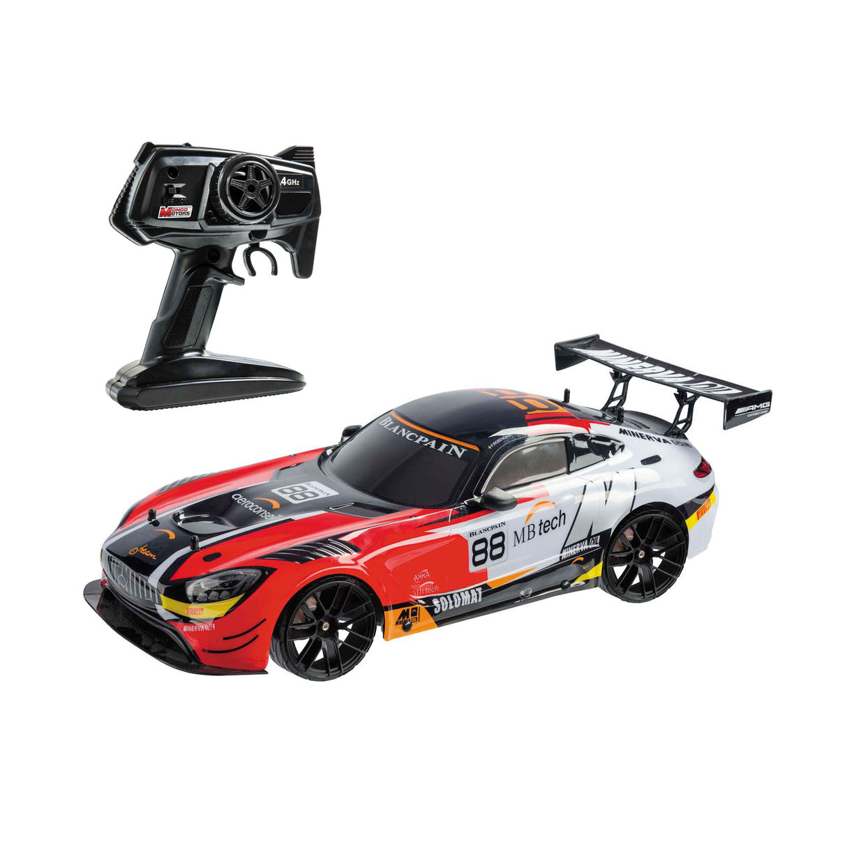 Mondo Motors RC Auto Mercedes AMG GT 3 Drift 22, Scale 1:10