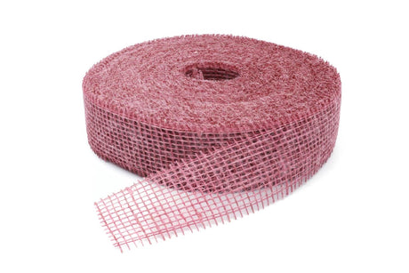 Sizoband â® jute pink rose 5cm ã— 40m