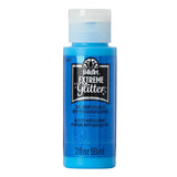 Folkart • Acrylfarbe mit extremem Glitzer, Robin's Egg Blue, 59 ml