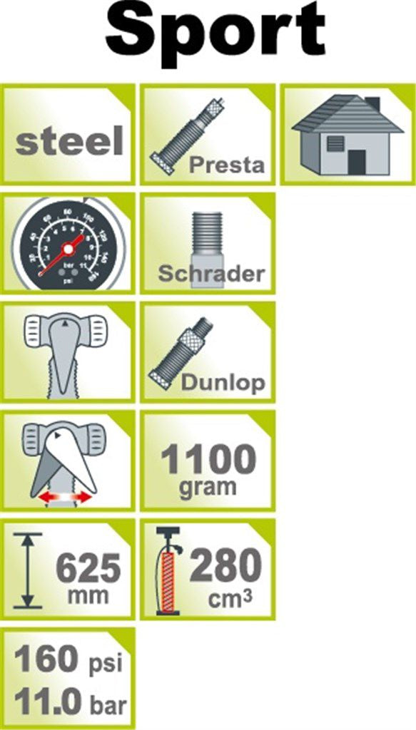 Icetoolz (Buzaglo) Icetoolz 240A451 Vysokotlaké čerpadlo Čerpadlo ocel s měřičem 160psi žluté