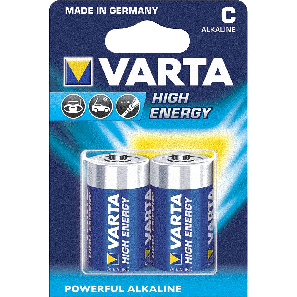 Varta Batterie Longlife Alkaline LR14 C (2x)