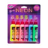 Tulpe • 3D-Textilfarbe 37ml Neon 6 Stk.