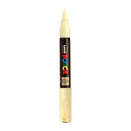 Posca Uni Paint Marker 1mc Elfenbein – konische Spitze – 1 mm
