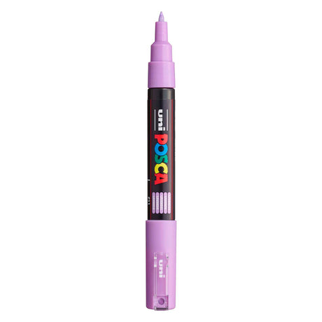 Uni posca verfmarker 1mc lavendel - conische punt - 1 mm