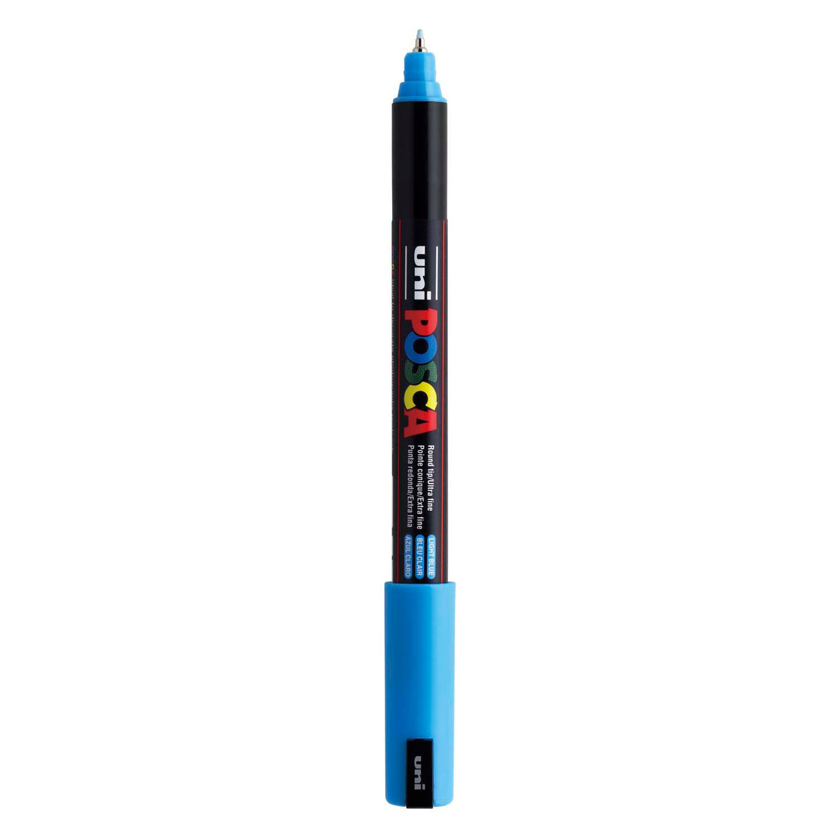 Uni Posca Marker PC-1MR Hellblau – extrafein 0,7 mm