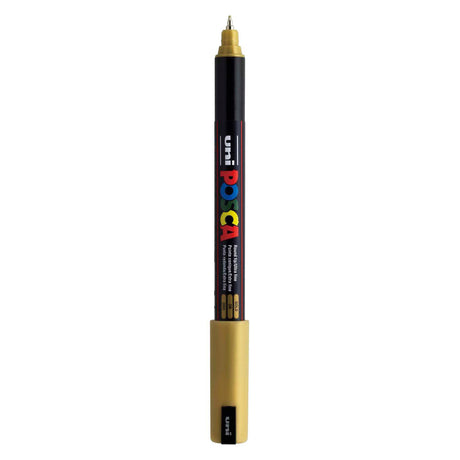 Uni Posca Marker PC-1MR Gold – extra fein 0,7 mm