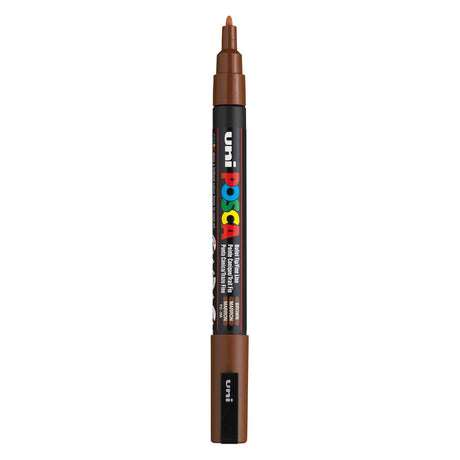 Uni Posca PC3M Acrylmarker braun – runde Spitze bis 1,3 mm