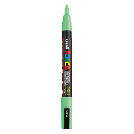 Uni-Posca Posca-Marker, Größe PC-3m, Strichbreite 0,9–1,3 mm, fein, hellgrün, 1 Stück