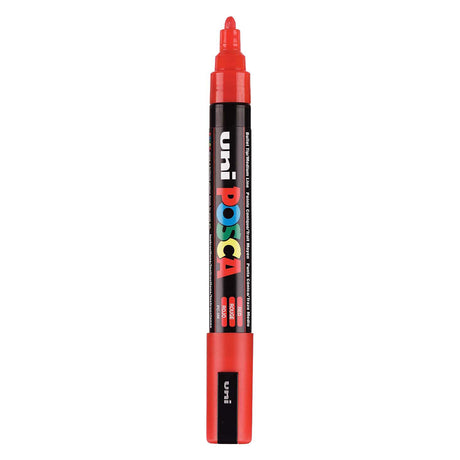 Uni Posca Lackmarker PC5m rot – konische Spitze 2,5 mm