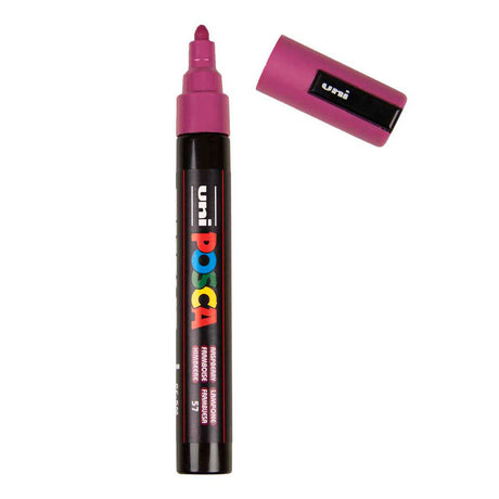 Uni Posca Lackmarker PC5m Himbeere – konische Spitze 2,5 mm