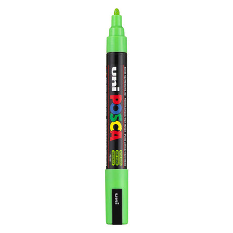 Uni-Posca Posca-Marker, Größe PC-5m, Strichstärke 2,5 mm, mittel, apfelgrün, 1 Stück