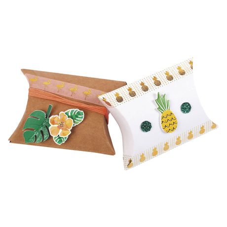 Graine kreative Graine-Geschenkboxen 12,3x7,7 cm Kraft - 6 Stk.