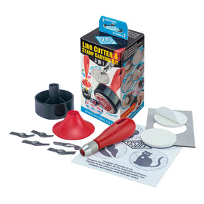 Essdee 3-in-1 Linolstempel-Schneidset – 5 Schneidklingen