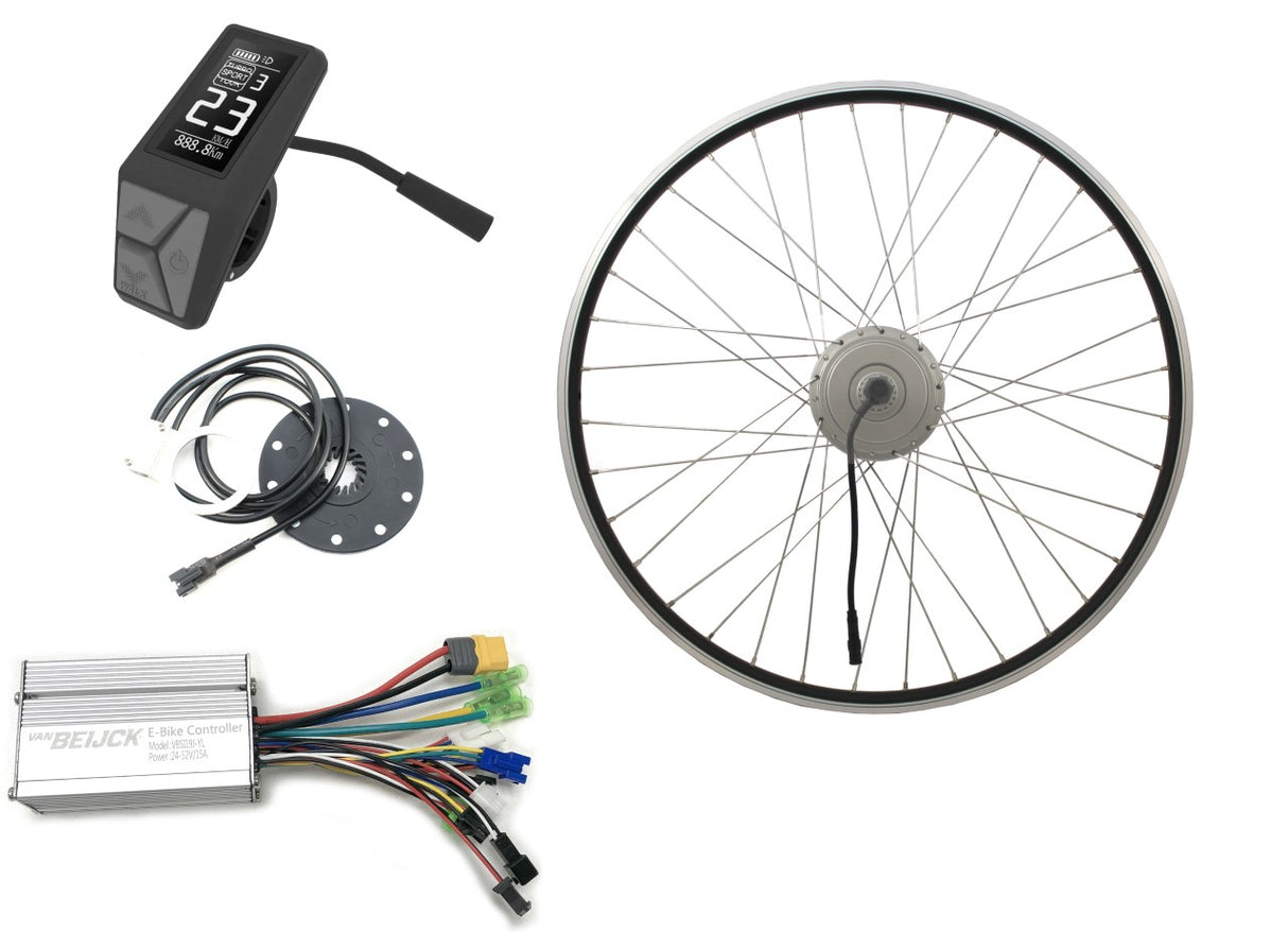 Van Beijck Van E-bike reparatieset Van Beijk voor de voorwielmotor zwart (rollerbrake)