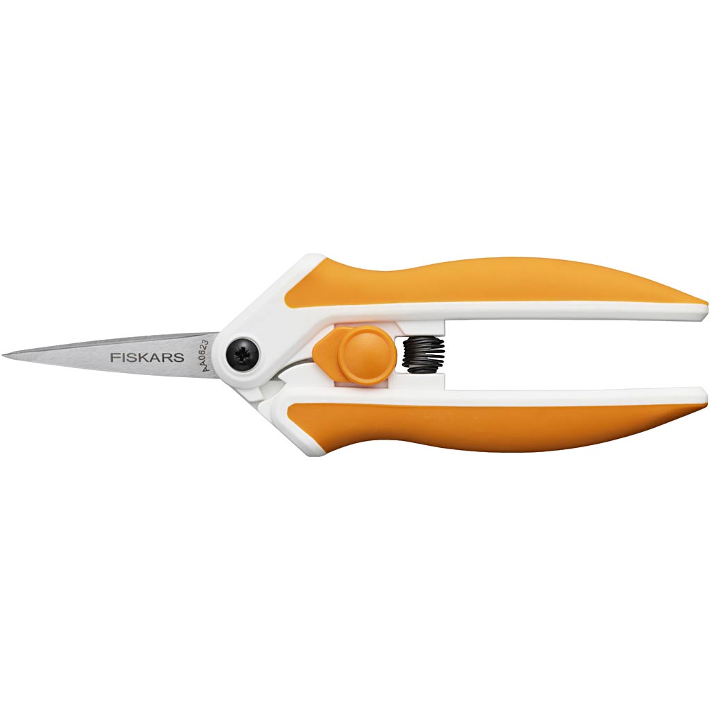 Creativ Company Fiskars Soft-Touch-Schere, L: 15 cm, Mikrospinnen, 1 Stück