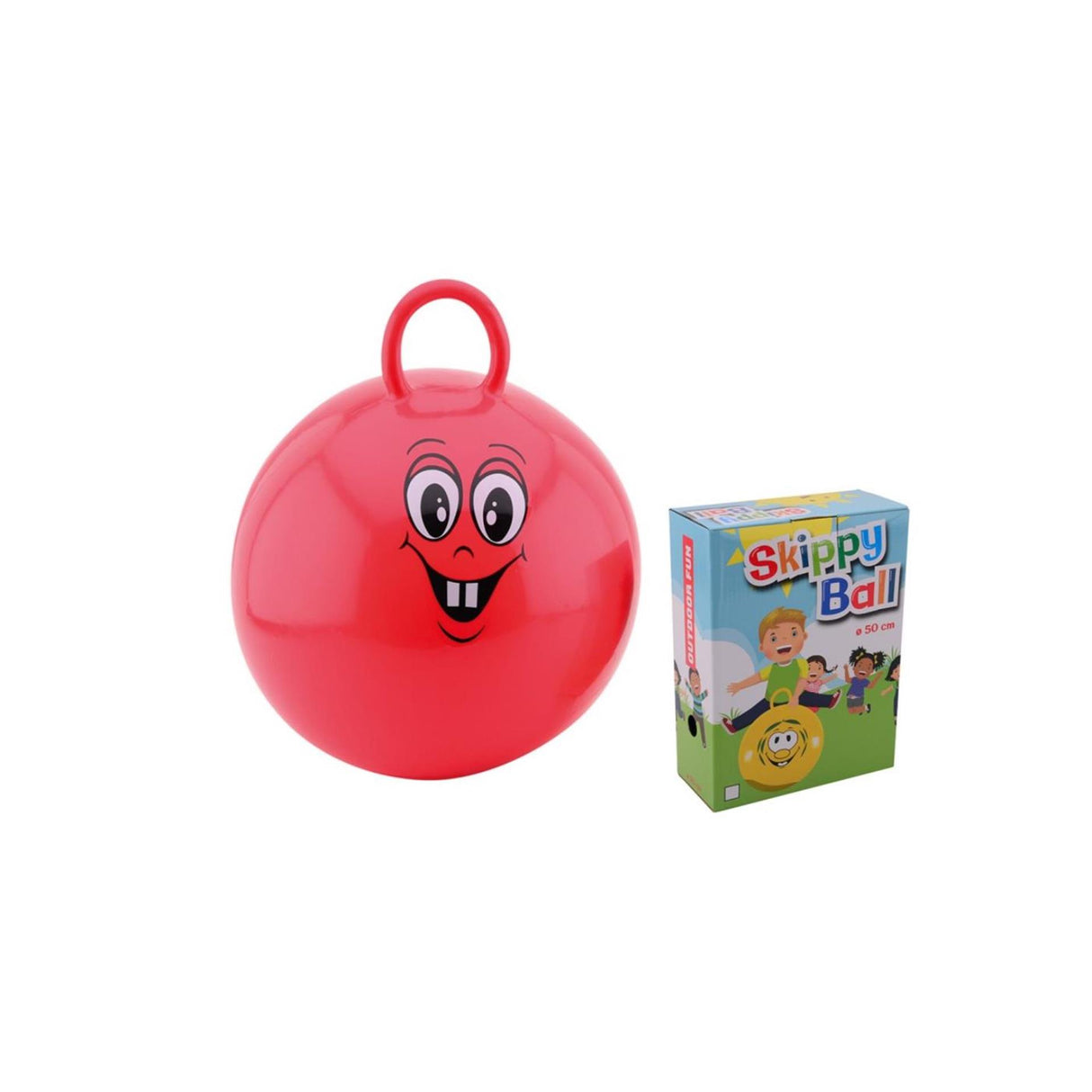 Outdoor-Spaß-Skippyball 50 cm. 2 sortiert