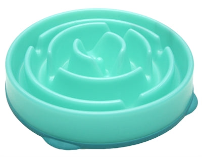 Imp slo-bowl feeder drop teal light blue