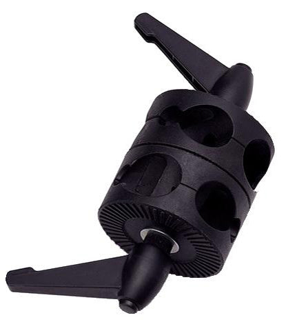 Falcon Eyes Double Rohr Clamp EC-28 für 19 22 25 28 mm Röhrchen