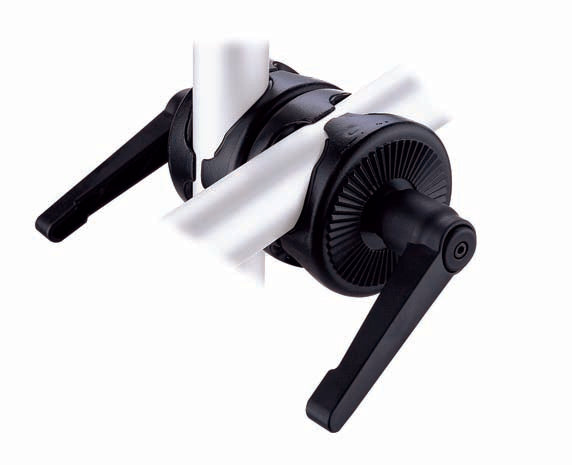 Falcon Eyes Double Rohr Clamp EC-32 für 16 20 28 30 mm Röhrchen