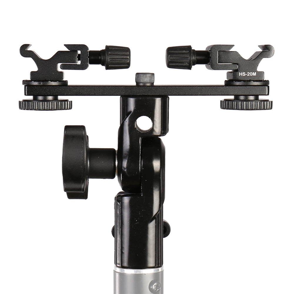 Falcon Eyes Twin Mount Flowting Halteret + 2 x Blitzschuh Cld-14a