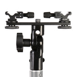 Falcon Eyes Twin Mount Flowting Halteret + 2 x Blitzschuh Cld-14a