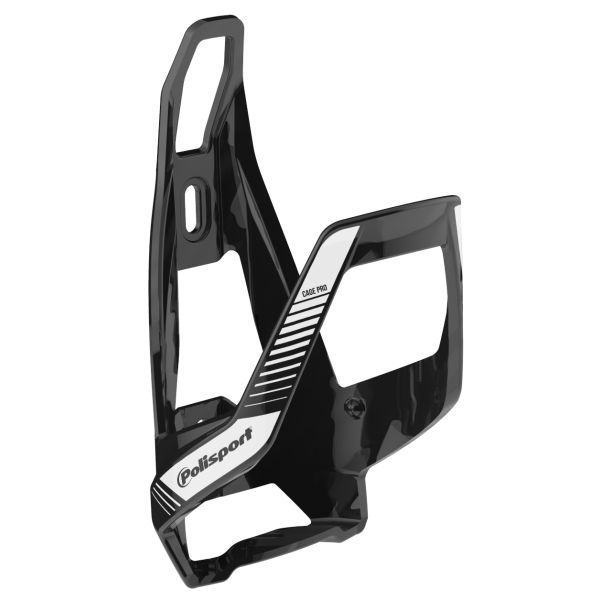Polisport Flaschenhalter Pro Evo Schwarz und Weiß