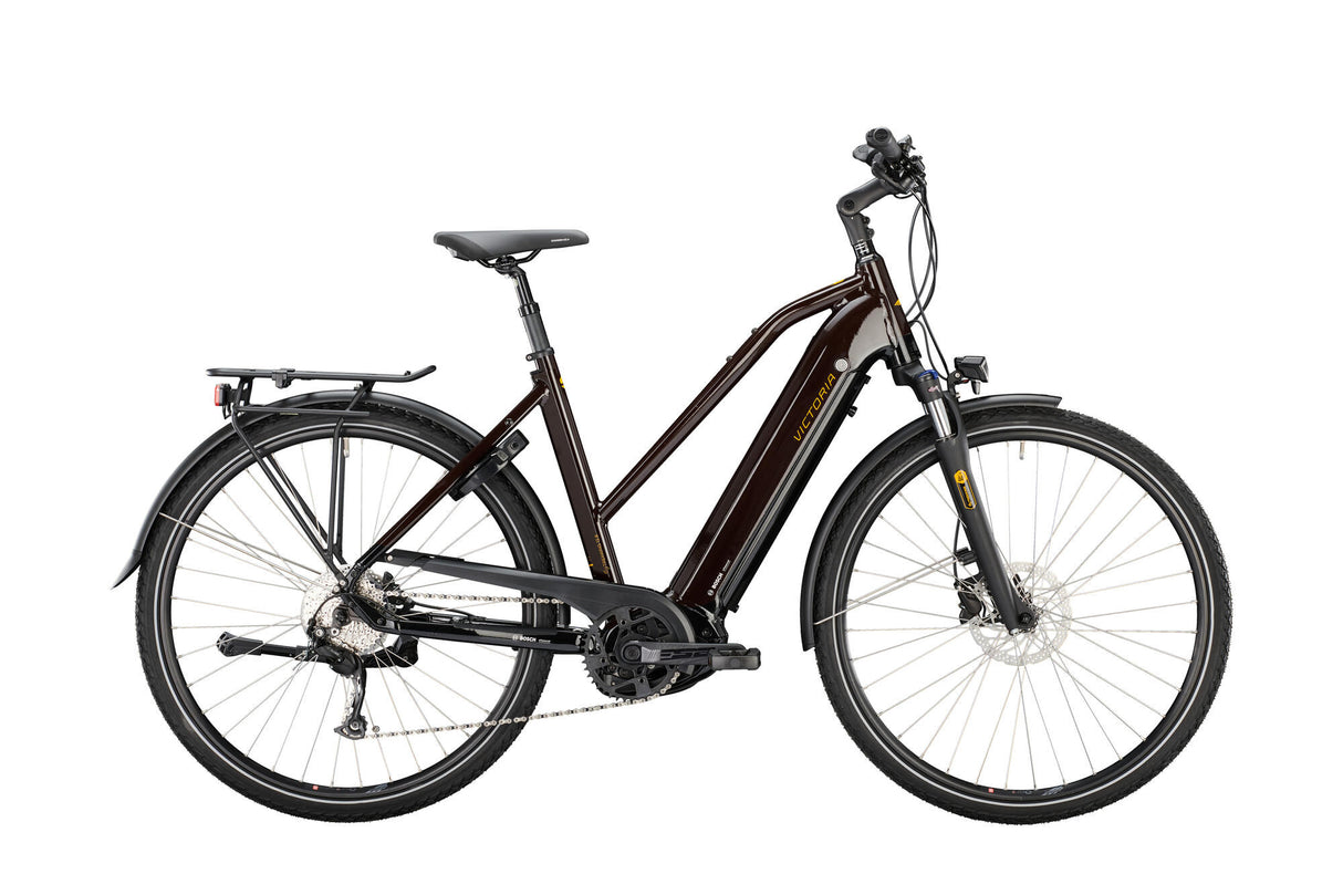 Victoria Elektro-Trekkingrad Etrekking 12,8 Mod. 22 E-Bike-Vict. E-Pull. 12,8 28 48 Stufen. 9 EL braun