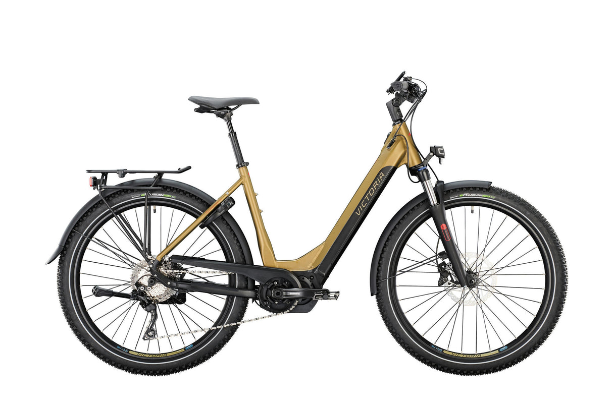 Victoria Elektro-SUV Eadventure 12.5 mod. 22 E-Bike-Vict. eadvent. 12,5 27,5 45 Welle 10sp Beige