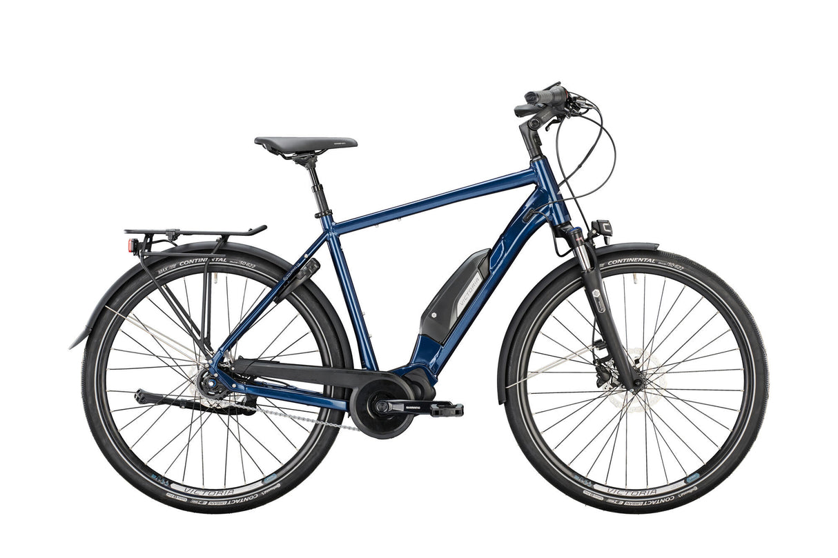 Victoria Elektro-Trekkingrad Etouring 7.5 mod. 22 E-Bike-Vict. E-Tour. 7,5 28 50 Durchm. Freilauf blau