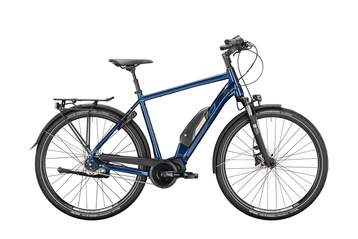 Victoria Elektro-Trekkingrad Etouring 7.5 mod. 22 E-Bike-Vict. E-Tour. 7,5 28 55 Durchm. coa.br. blau