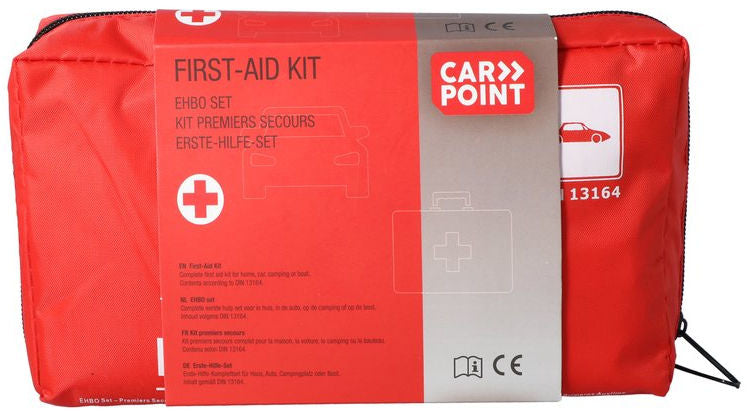 Carpoint First Aid Set 40-Piece splňuje DIN Standard 13164: 2022