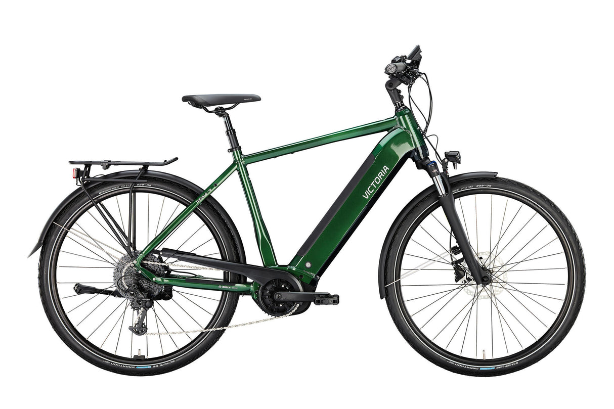 Victoria Elektro-Trekkingrad Tresalo 12 Mod. 24 E-Bike-Siege. 12 28 55 Durchm. 9sp Smaragdgrün