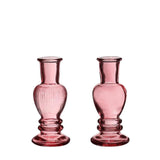 Ideen 4 Jahreszeiten Kerzenständer Venedig rosa ø5xh11,3cm