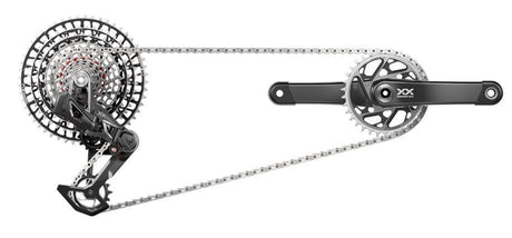 Sram Schaltgruppenset xx sl eagle axs Getriebeset xxsl eagle 170mm axs q174 34t tm