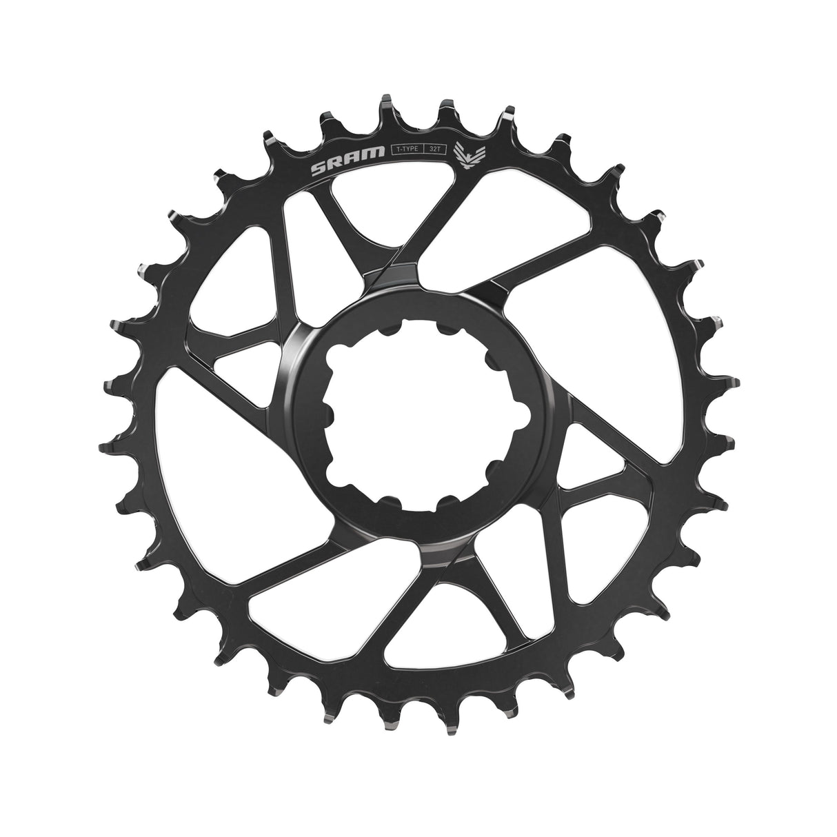 Sram Kettenblatt Eagle T-Type schwarz 34t Stahl DM 3mm Offset Eagle 70