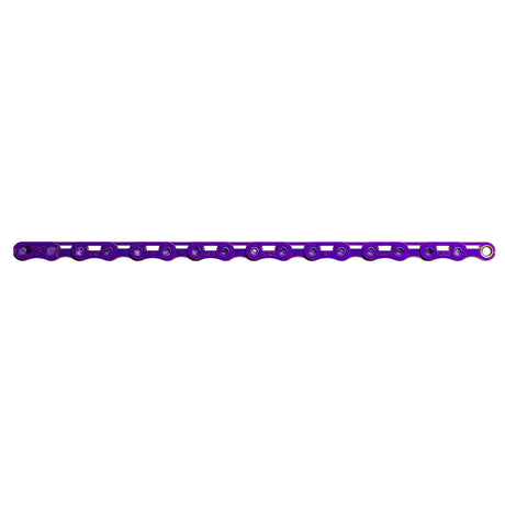Sram-Kette Force E1 Flattop 12 13-Gang 126 Glieder mit Powerlock lila