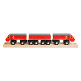 Bigjigs houten posttrein - 5dlg.