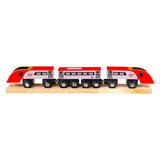 Bigjigs houten trein virgin pendolino - 5dlg.