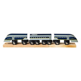 Bigjigs houten trein eurostar e320 - 5dlg.