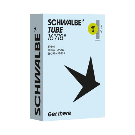 Schwalbe Schlauch AV4 16 18 28 37-340 355 AV 40mm