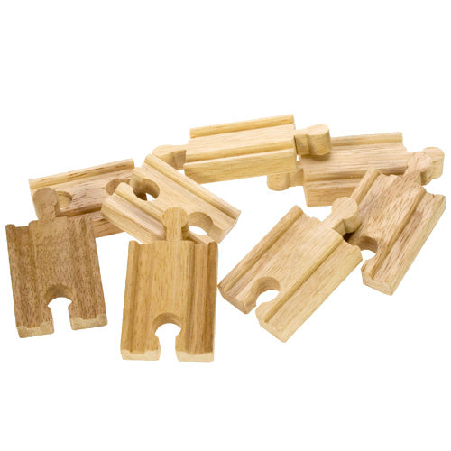 Bigjigs Wooden Rails Mini, 8st.