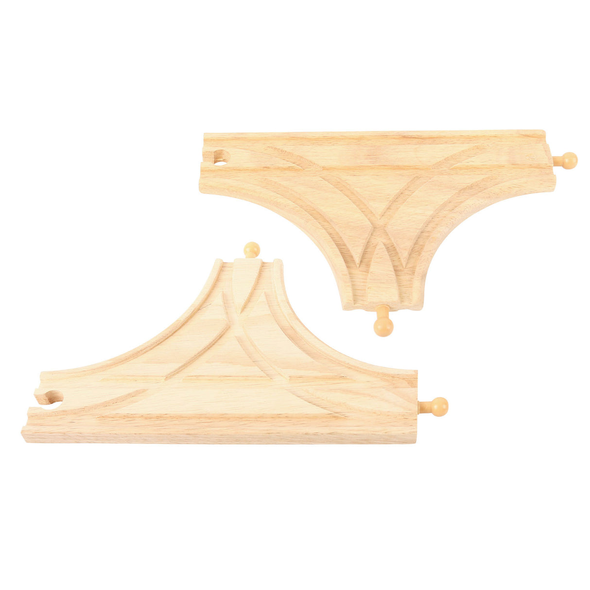 Bigjigs Wooden Rails T-junction, 2st.