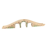 Bigjigs wooden rails bridge with 3 arches