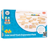 Bigjigs Wood Rails Expansion Set, 25dlg.