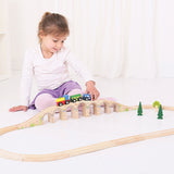 Bigjigs Wooden Rails - Eisenbahnviadukt, 3dlg.